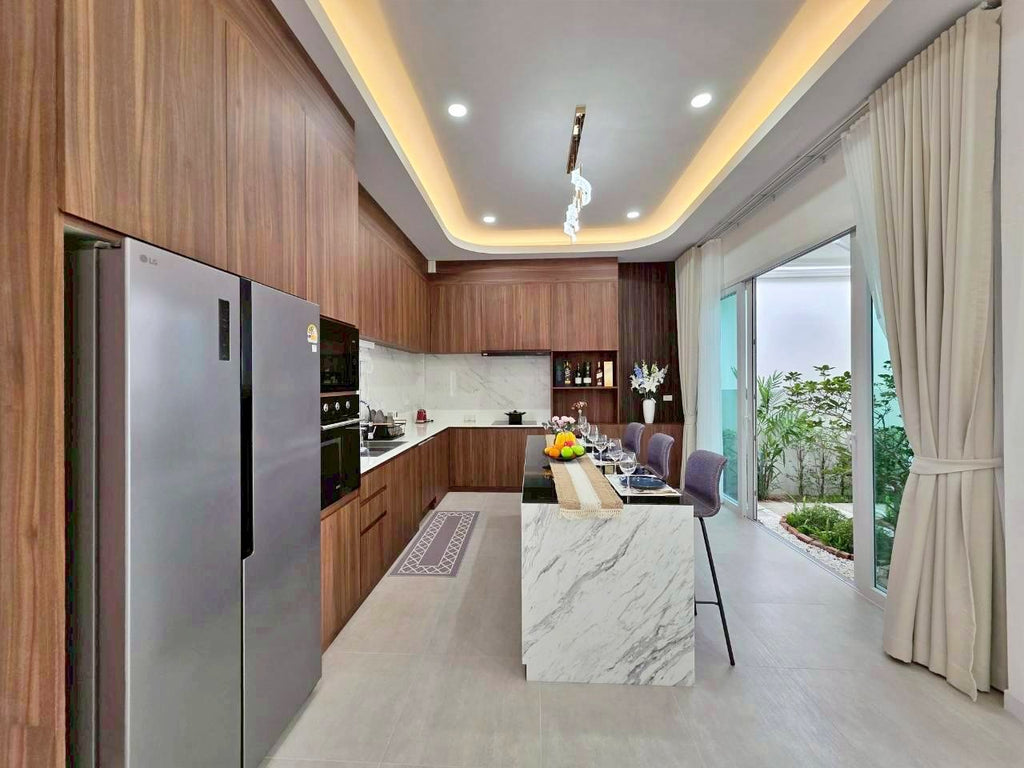 Neue moderne Poolvilla mit 3 Schlafzimmern in Hua Hin – Soi 70 (sofort bezugsfertig)