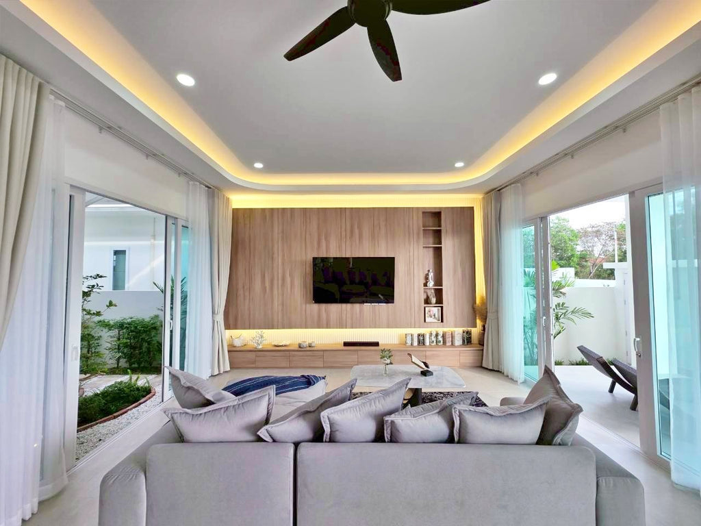 Neue moderne Poolvilla mit 3 Schlafzimmern in Hua Hin – Soi 70 (sofort bezugsfertig)