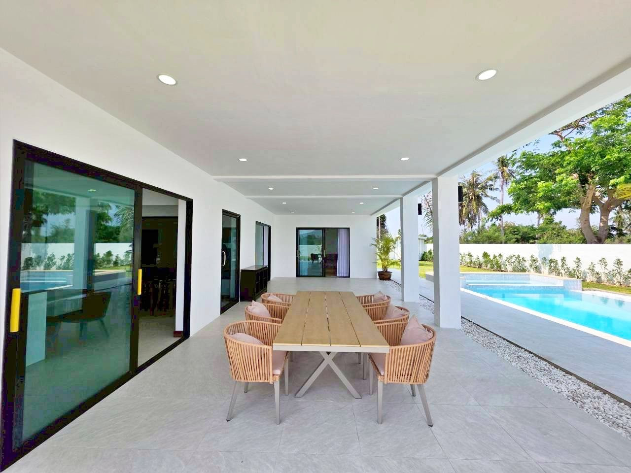 Modern 3 Pool Villa in Hua Hin – For Rent or Sale (Pet Friendly)