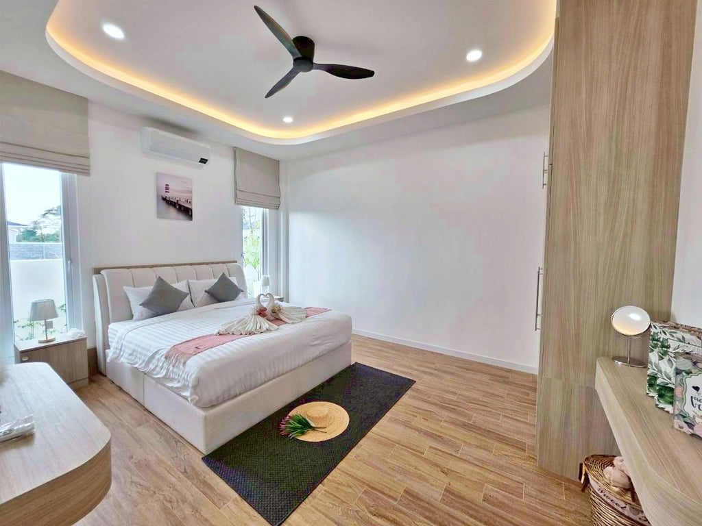 Neue moderne Poolvilla mit 3 Schlafzimmern in Hua Hin – Soi 70 (sofort bezugsfertig)