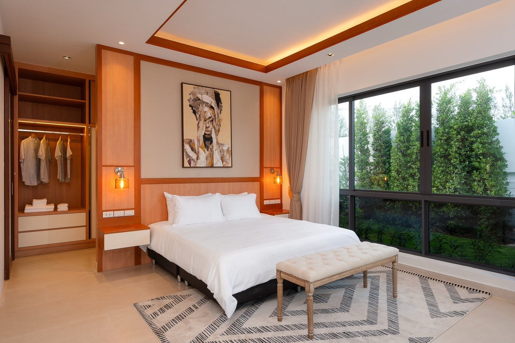 Moderne Luxusvilla im balinesischen Stil mit 3 Schlafzimmern und Pool in der Nähe von Black Mountain – Hua Hin