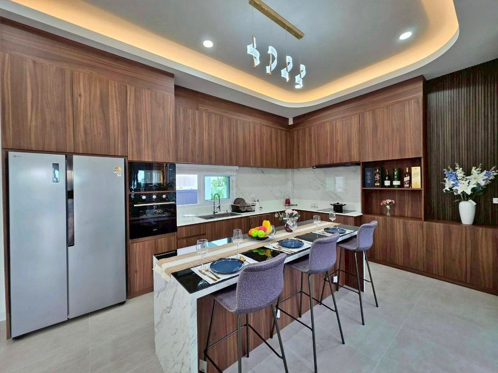 Neue moderne Poolvilla mit 3 Schlafzimmern in Hua Hin – Soi 70 (sofort bezugsfertig)